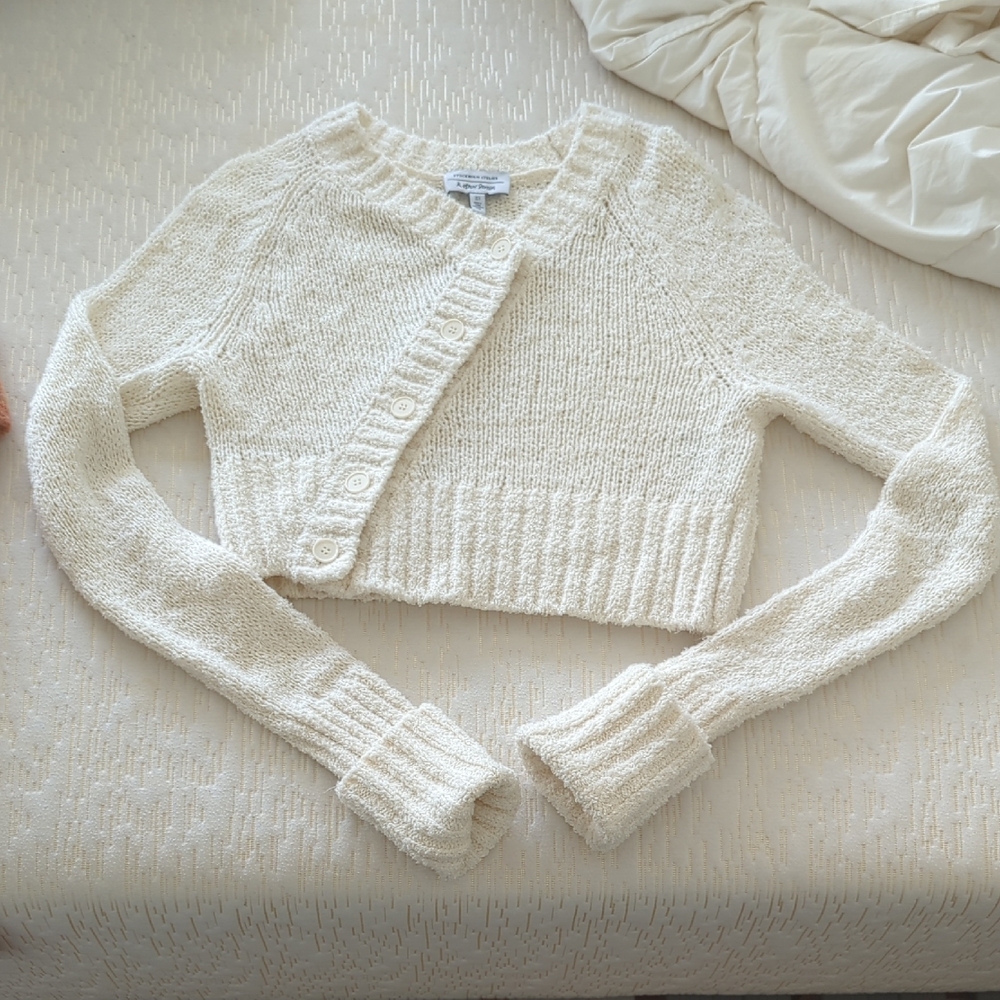 & Other Stories Cozy Cream Knit Sweater